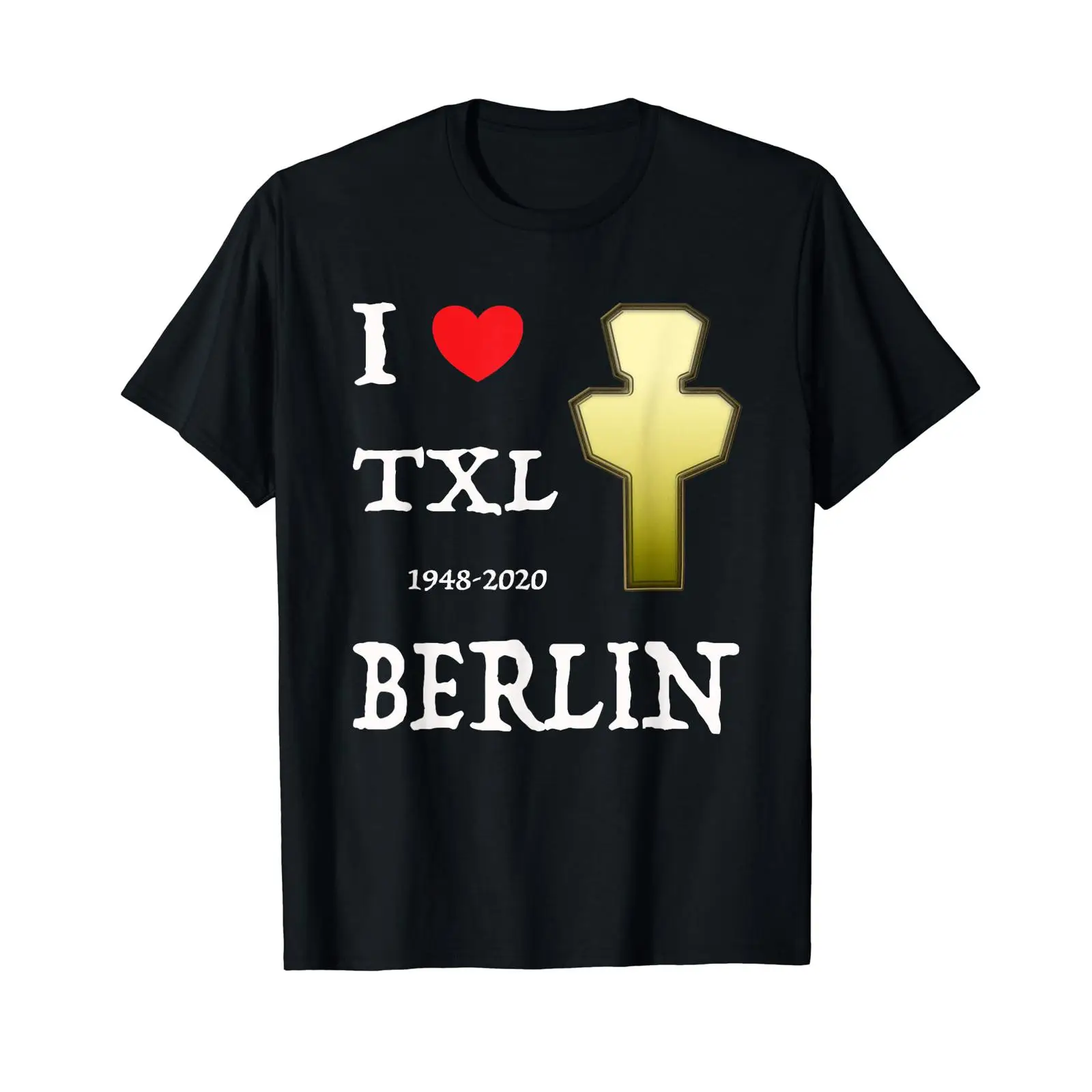 Vintage Fashion Berlin - Футболка Tegel Berlin Airport Keepsake I