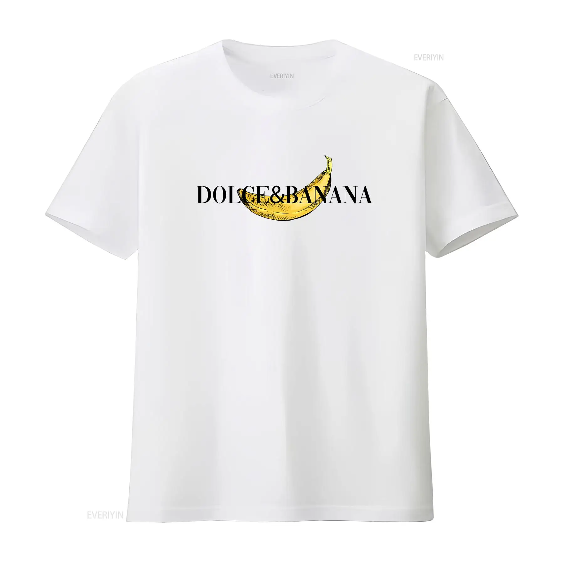 Vintage Fashion Wear - Белая футболка для мужчин Dolce Banana,