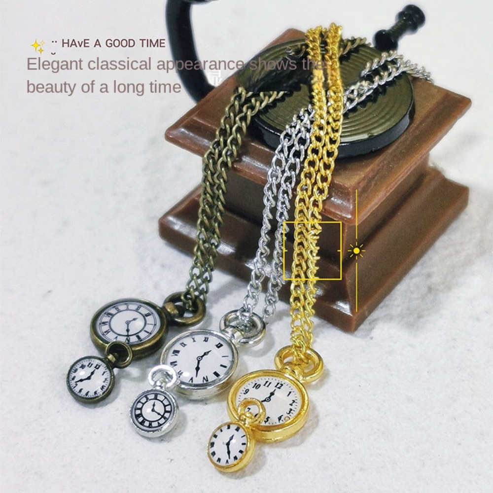 Vintage Fashion Toys - Винтажные часы с ожерельем, карманные часы
