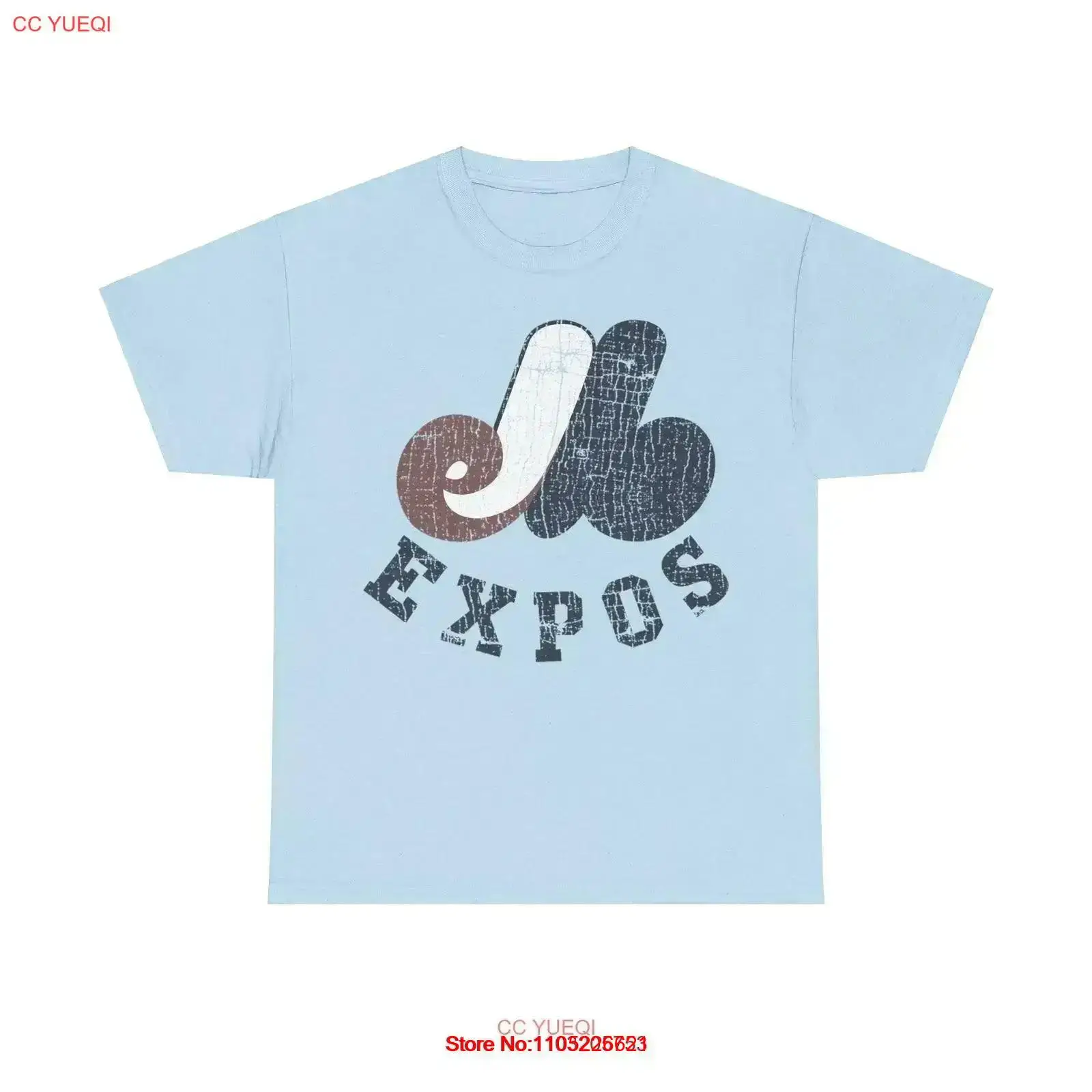 Vintage Fashion Logos - Бейсбольная футболка с логотипом Montreal Expos,
