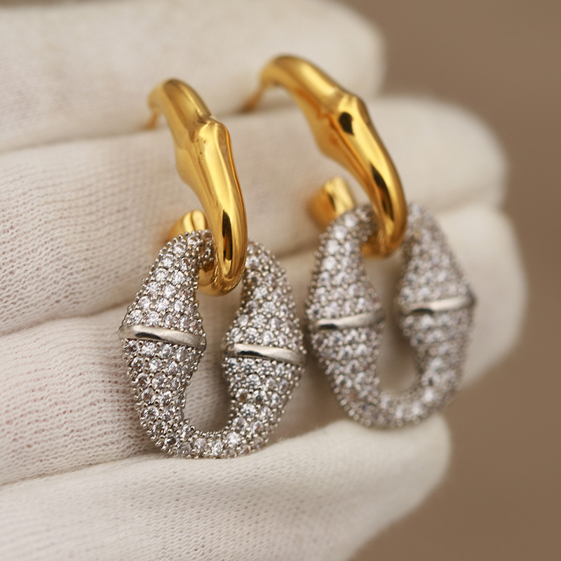 Vintage Fashion Jewelry Brands - Классические серьги-гвоздики из нержавеющей стали 316L