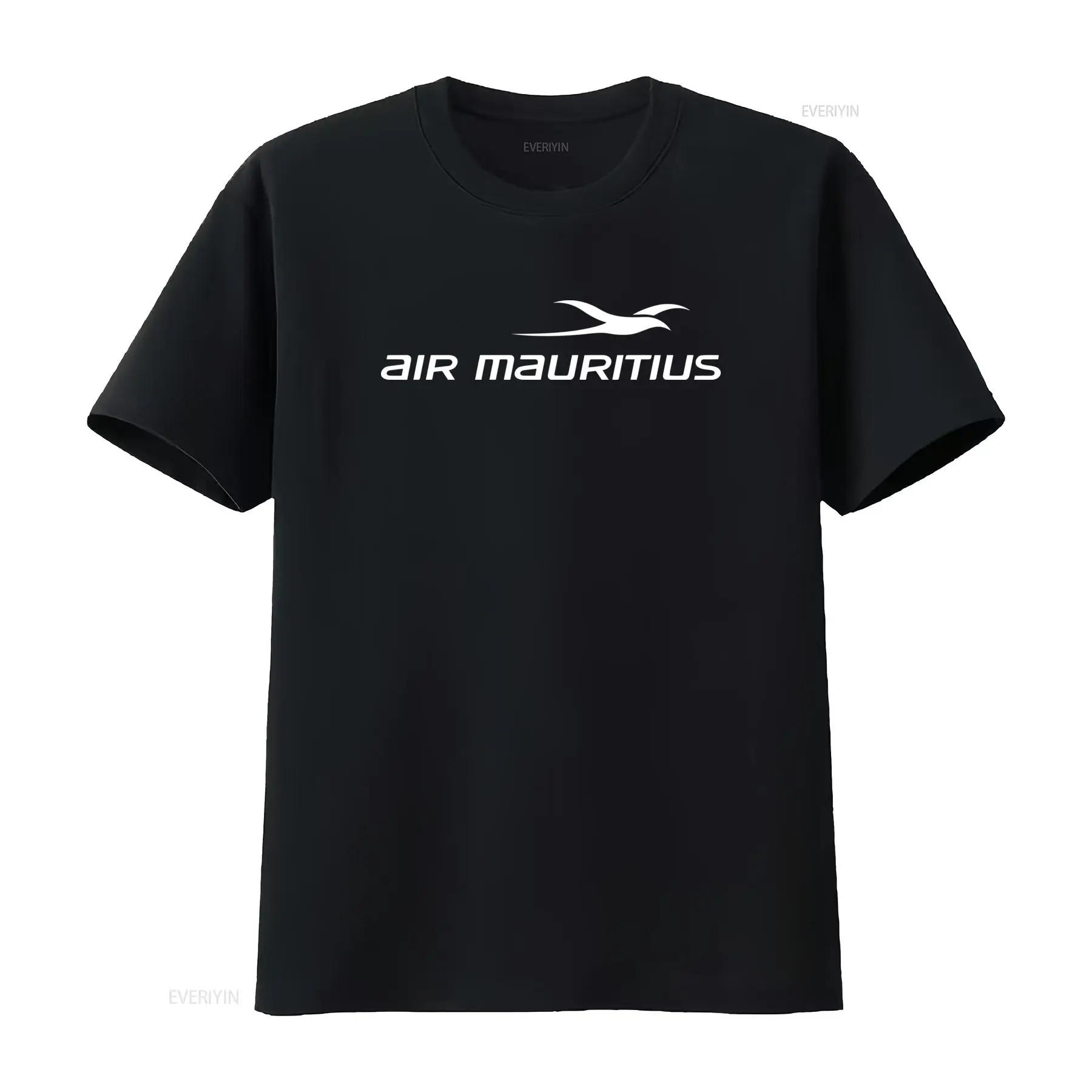 Vintage Fashion Logos - Футболка Air Mauritius White Logo Port