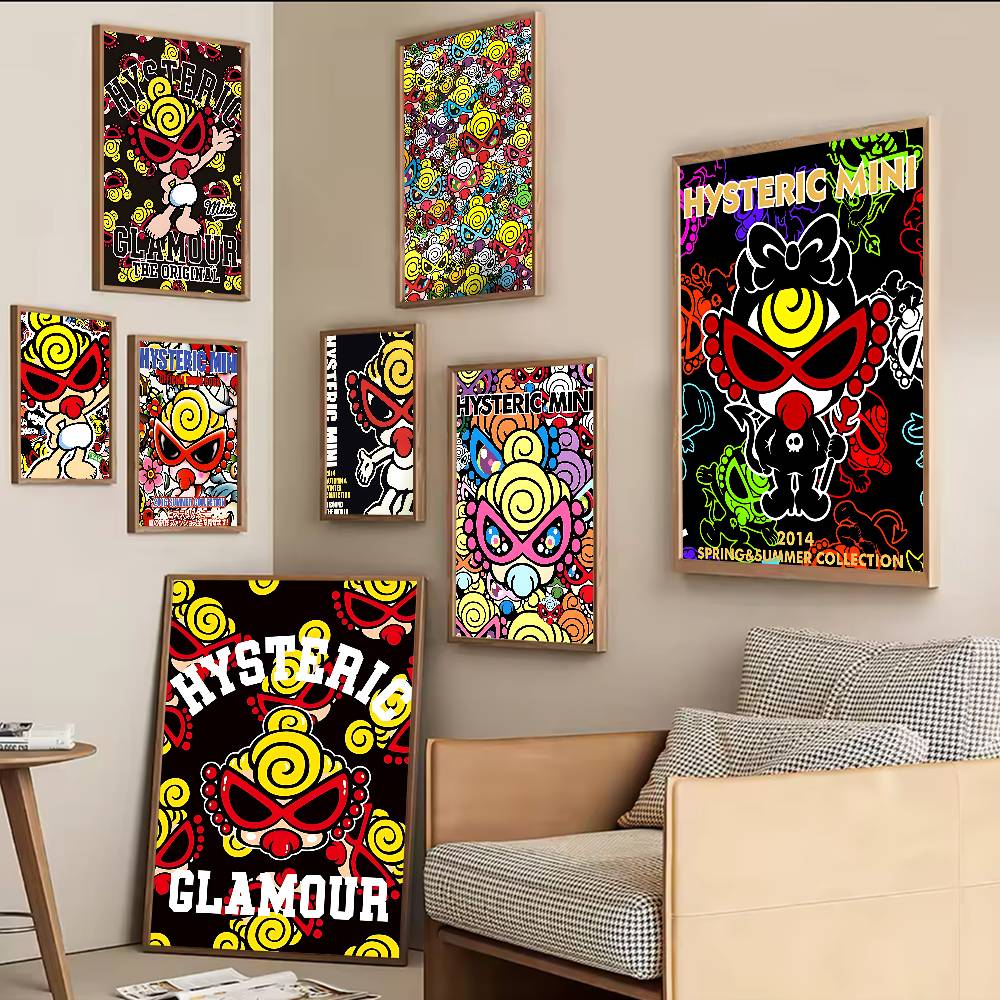 Vintage Fashion Prints For Wall - Японская мода H-Hysteric M-Mini: качественные принты