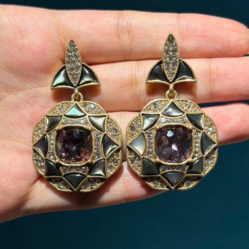 Винтажные круглые серьги-подве – обзор и цена Vintage Fashion Jewelry Brands