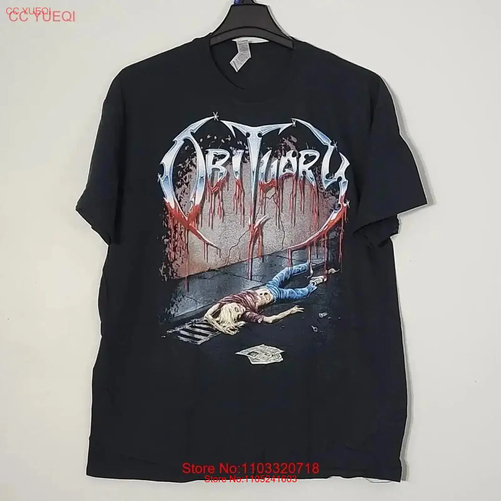 OBITUARY Slowly We Rot XL Офиц – обзор и цена Vintage Fashion Obituaries