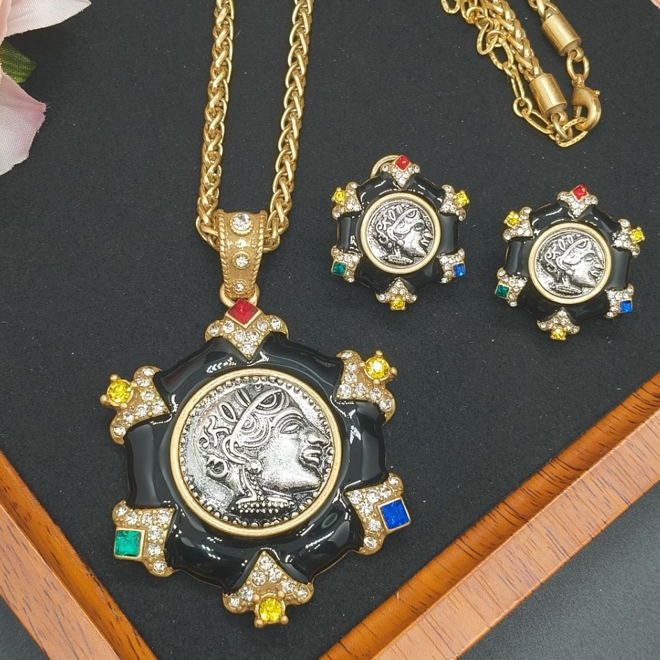 Комплект черной подвески в вид – обзор и цена Vintage Fashion Rings For Women