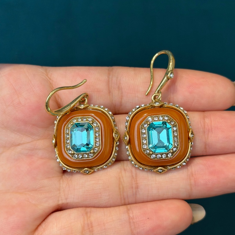 Винтажные квадратные серьги-по – обзор и цена Vintage Fashion Jewelry Brands