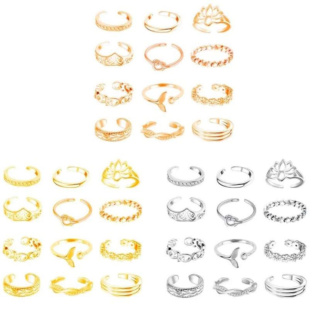 Набор винтажных колец для паль – обзор и цена Vintage Fashion Rings For Women