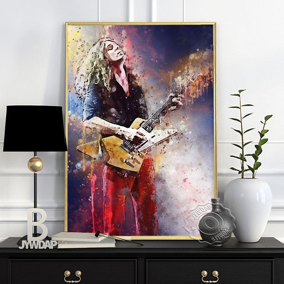 Рок-звезда Алвин Ли Темный Бг  – обзор и цена Vintage Fashion Prints For Wall