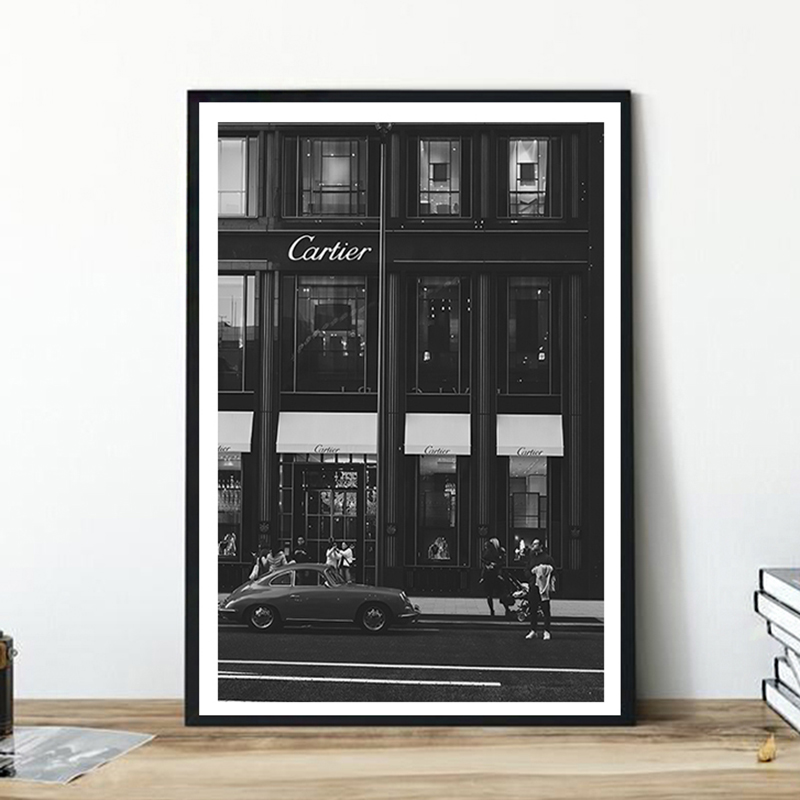 Европейские уличные пейзажи на – обзор и цена Vintage Fashion Prints For Wall
