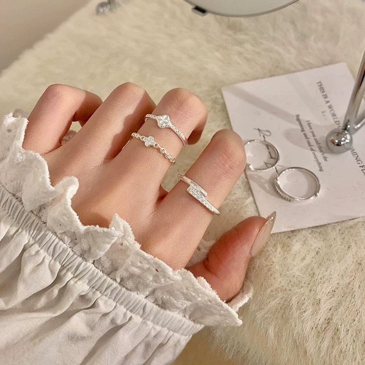 Кольца из стерлингового серебр – обзор и цена Vintage Fashion Rings For Women