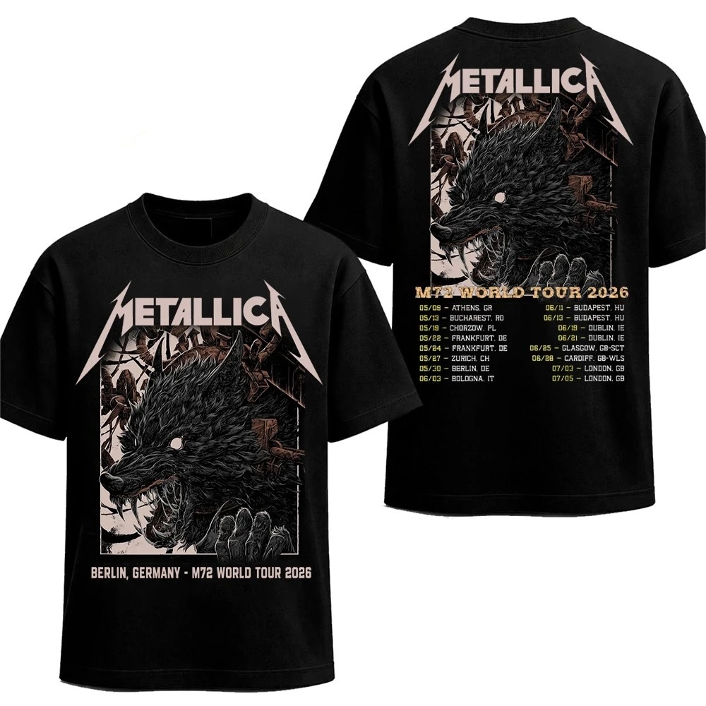 Футболка Metallica M72 Tour Be – обзор и цена Vintage Fashion Berlin