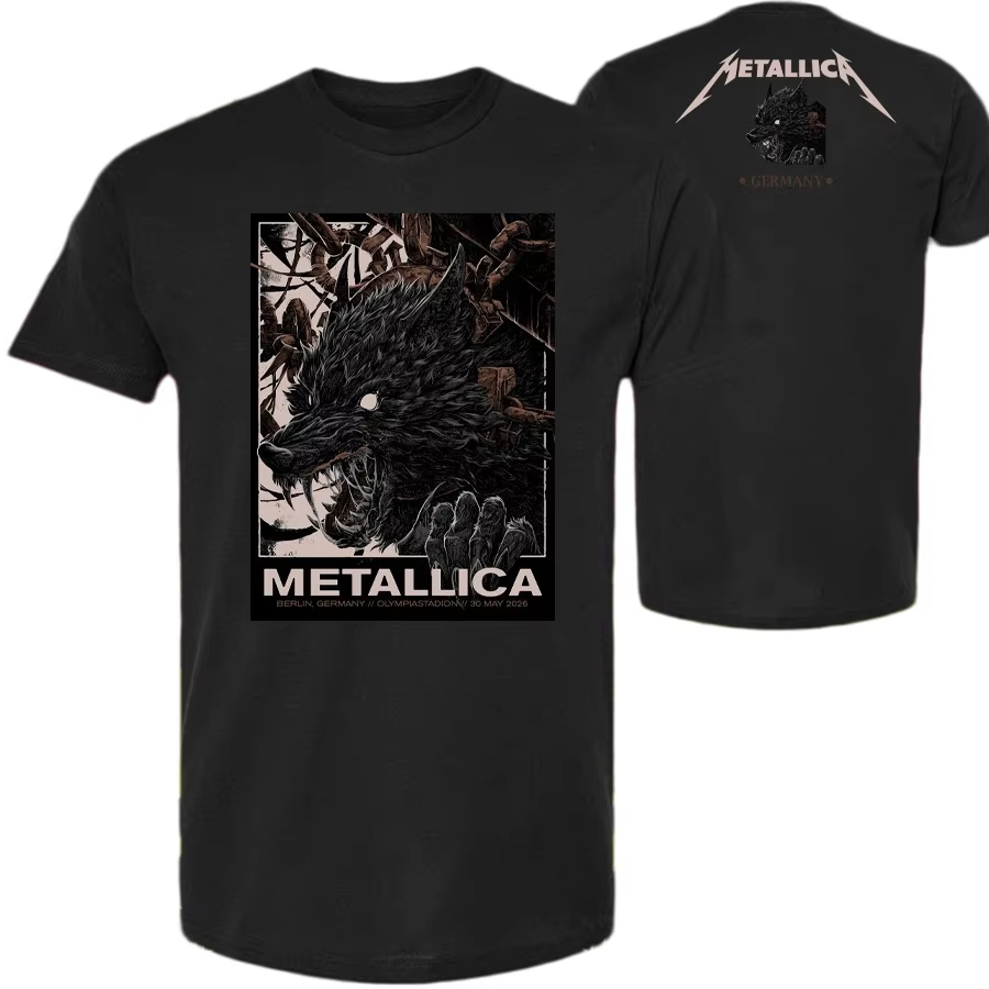 Футболка Metallica M72 Tour Be – обзор и цена Vintage Fashion Berlin
