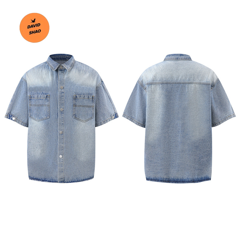 DAVIDSHAO Высококачественный м – обзор и цена Vintage Flannel Shirt
