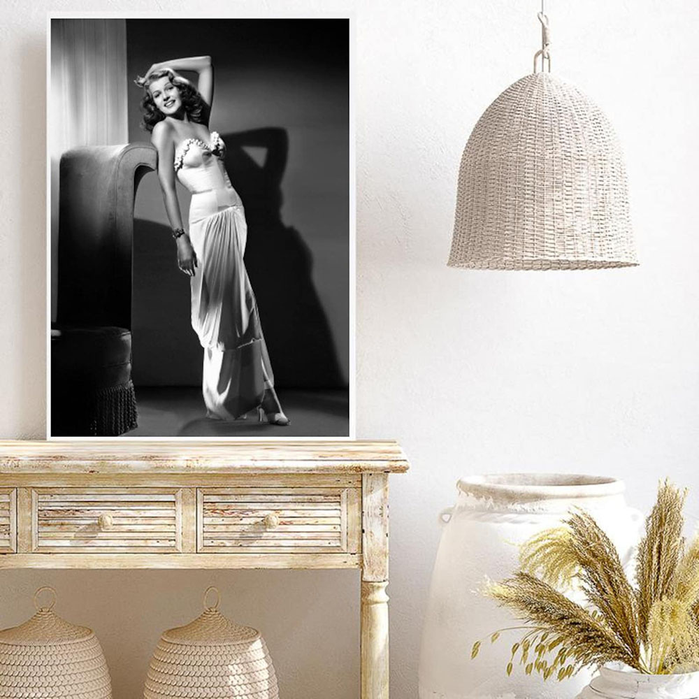 Плакат Риты Хайворта, черно-бе – обзор и цена Vintage Fashion Prints For Wall