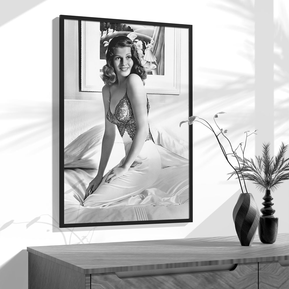 Плакат Риты Хайворта, черно-бе – обзор и цена Vintage Fashion Prints For Wall