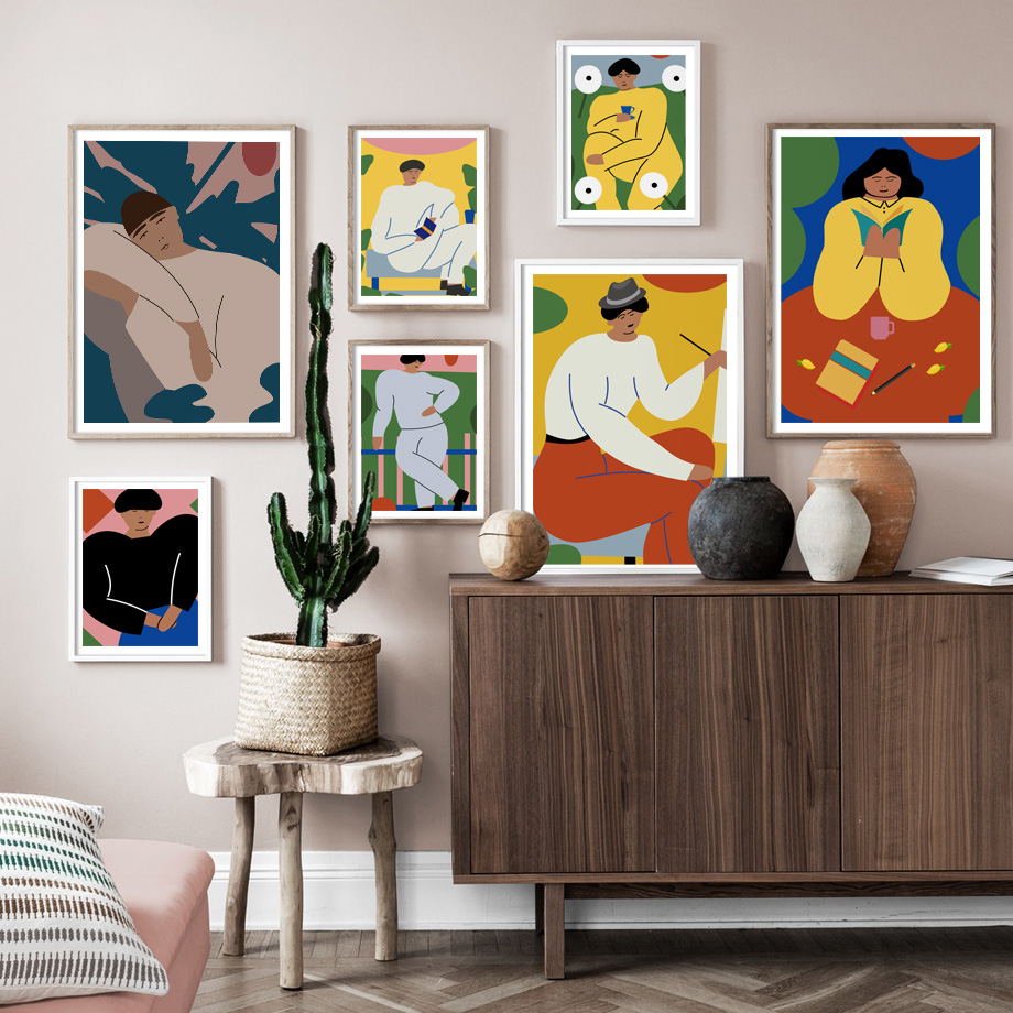 Абстрактная винтажная модная ф – обзор и цена Vintage Fashion Prints For Wall