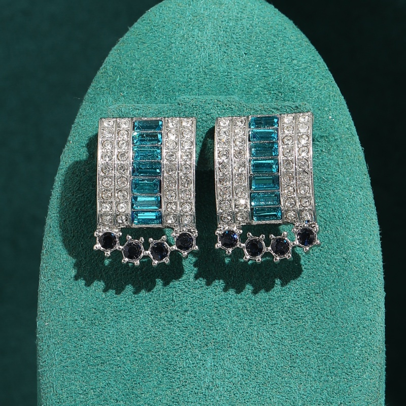 Винтажные синие серьги с крист – обзор и цена Vintage Fashion Jewelry Brands