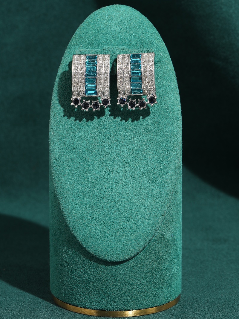 Винтажные синие серьги с крист – обзор и цена Vintage Fashion Jewelry Brands