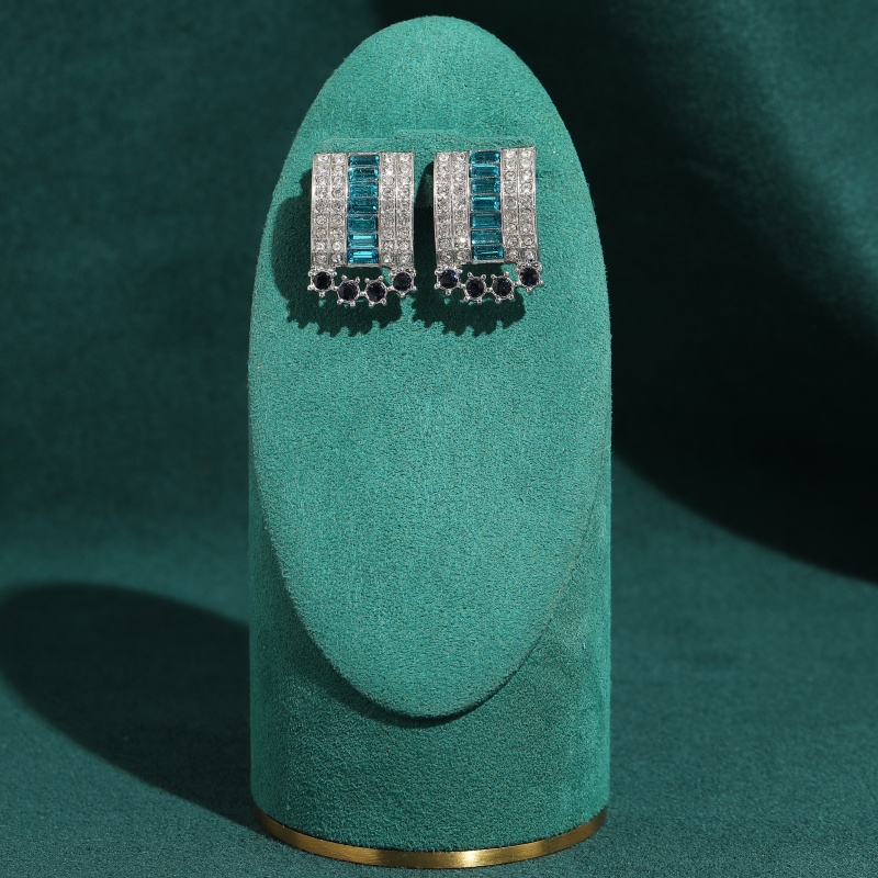 Винтажные синие серьги с крист – обзор и цена Vintage Fashion Jewelry Brands
